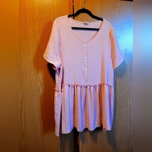 Baby doll top size 2x